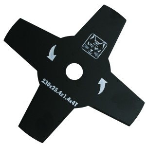 DISCO GREENCAT PER DECESPUGLIATORE 4 DENTI 230