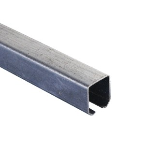 BINARI COMUNELLO PER SCORREVOLI ZINCATI MM.42X54 24M/MT. 3