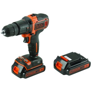 TRAPANO BATTERIA LITIO 18V B+D BD CHD 18 BOA
