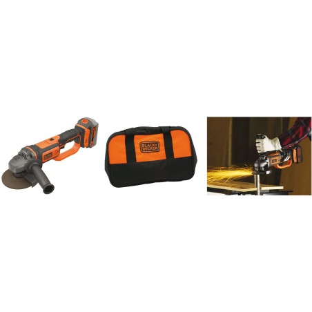 SMERIGLIATRICE B+D 18V BCG 720M1