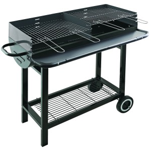BARBECUE EL GAUCHO COLORADO 2 GRIGLIE 96x41xH93CM