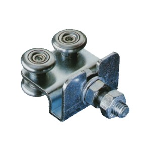 SUPPORTO CARRELLO COMUNELLO SCORREVOLI FISSI 4 CUSCINETTI MM.24 ART.40