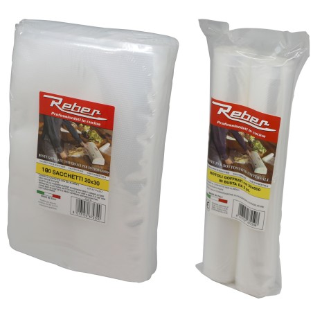 BUSTE PER SOTTOVUOTO CM.15X25 CONF. 100 PEZZI -6745N
