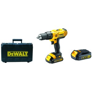 SET TRAPANO DEWALT BATTERIA XR LITIO 18,0V DCD 776C2 + BATTERIA, CARICABATTERIA E VALIGETTA