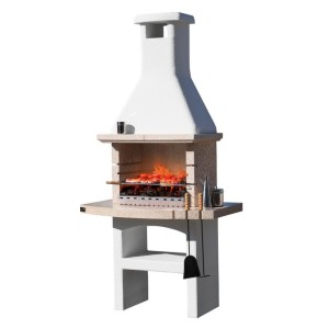 BARBECUE IN MURATURA TUAREG CRYSTAL A LEGNA