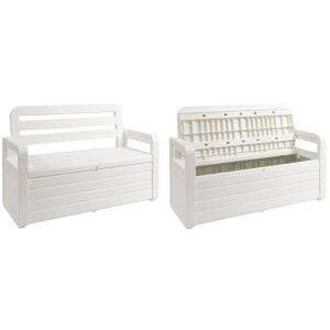 PANCHINA CASSAPANCA MULTIUSO FOREVERSPRING PLUS-599 L132xP58xH89CM