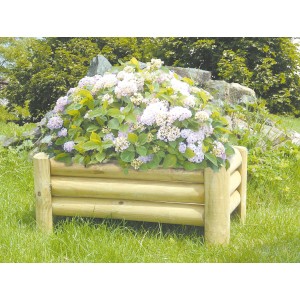 FIORIERA LASA COUNTRY 58X28X30 IN LEGNO DI PINO