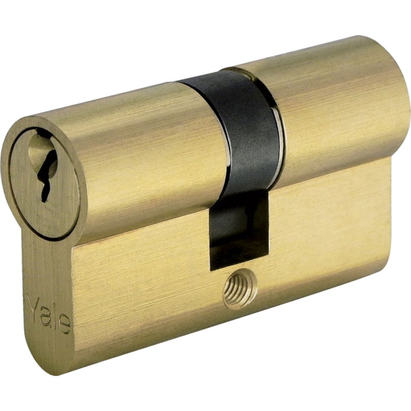 CILINDRO YALE CENTRALE 27-27 CORPO IN OTTONE 210 1KD CILINDRO YALE CENTRALE 27-27 CORPO IN OTTONE 210 1KD