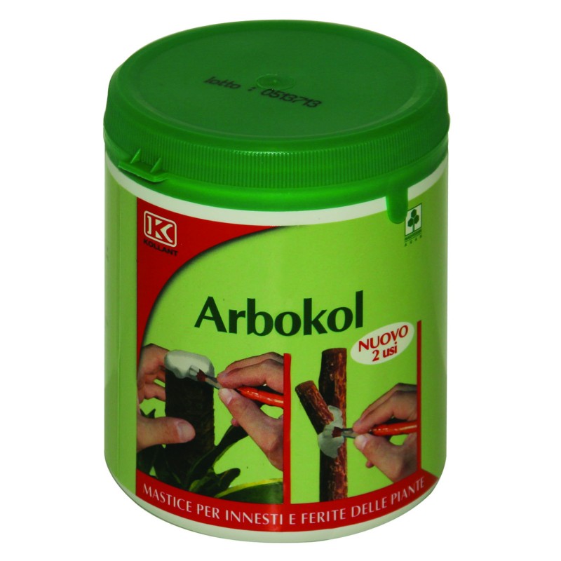 MASTICE PER INNESTI CURA DELLE PIANTE ARBOKOL KG. 0.500 MASTICE PER INNESTI CURA DELLE PIANTE ARBOKOL KG. 0.500