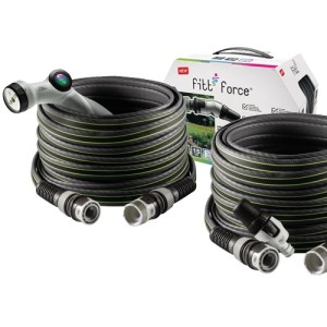 TUBO IRRIGAZIONE FORCE GRIGIO 5/8 ROTOLO 30 MT. CON PISTOLA