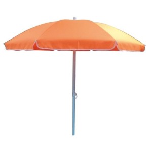 OMBRELLONE SPIAGGIA SOLERO ARANCIONE RECLINABILE D.180 C/CUSTODIA MARE