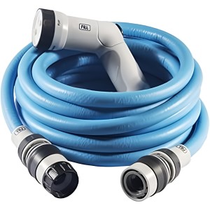 KIT IKON TUBO ESTENSIBILE 1/2 ROTOLO 10 MT. COLORE AZZURRO