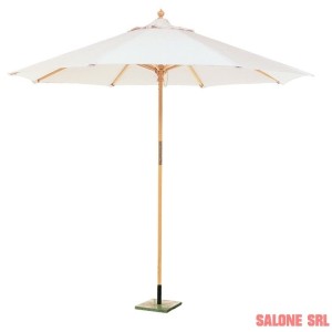 OMBRELLONE IN LEGNO D.300 PALO MM.40 ARREDO ESTERNO PISCINA