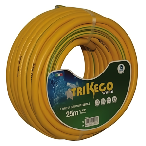 TUBO MAGLIATO IRRIGAZIONE TRIKECO WHITE 1/2'' ROTOLO 15 MT.