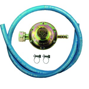REGOLATORE GAS TARATURA FISSA DRITTO IN KIT  -Z10174