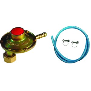 REGOLATORE GAS TARATURA FISSA CURVO IN KIT   -Z10168