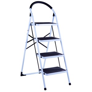 SCALA SGABELLO ACCIAIO ANTISCIVOLO  BRIXO COMFORT STEP GRADINI 4