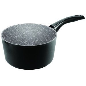 CASSERUOLA 1 MANICO AETERNUM BLACK PEARL D.16 ADATTA PER PIANO AD INDUZIONE