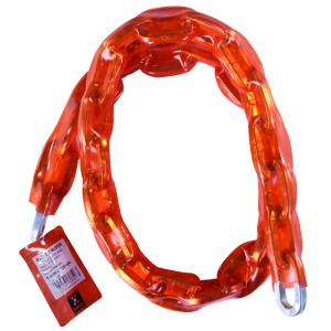 CATENA ANTIFURTO BRIXO BLINDO BLOCK MAGLIA QUADRA CON RIVESTIMENTO IN PVC MM10X120