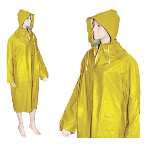 IMPERMEABILE IN PVC BRIXO GIALLO - TAGLIA XXL