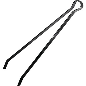 MOLLE PER FUOCO CAMINO IN FERRO 40CM -727