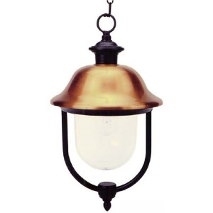 LAMPADA A SOFFITTO DA ESTERNO APOLLO LANTERNA APPLIQUE NERO RAMATO