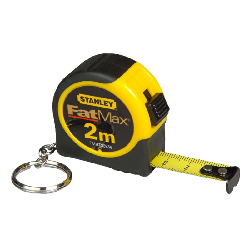FLESSOMETRO STANLEY FMHT1-33856 MT.2 CON ANELLO PORTACHIAVI FLESSOMETRO STANLEY FMHT1-33856 MT.2 CON ANELLO PORTACHIAVI