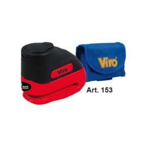LUCCHETTO BLOCCA DISCO VIRO PER MOTO + CUSTODIA A.153