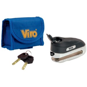 LUCCHETTO BLOCCA DISCO VIRO PER MOTO + CUSTODIA 153.47