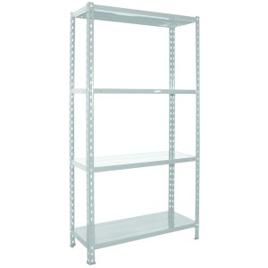 SCAFFALE 4 PIANI METAL MINIKIT BIANCO