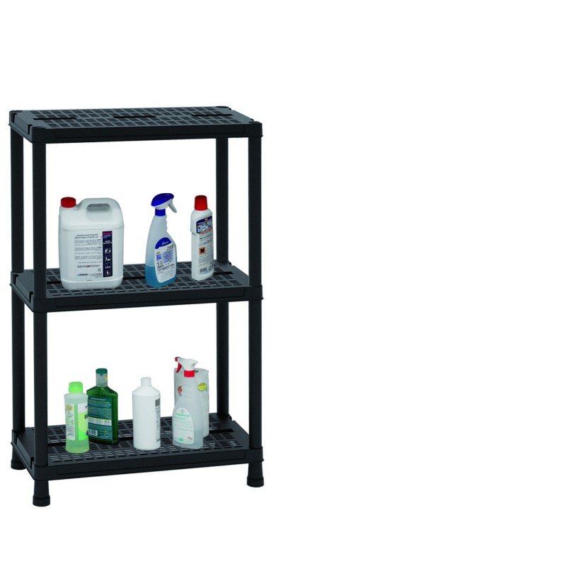 SCAFFALE IN KIT IN RESINA 3 PIANI H95 ART.141 SCAFFALE IN KIT IN RESINA 3 PIANI H95 ART.141