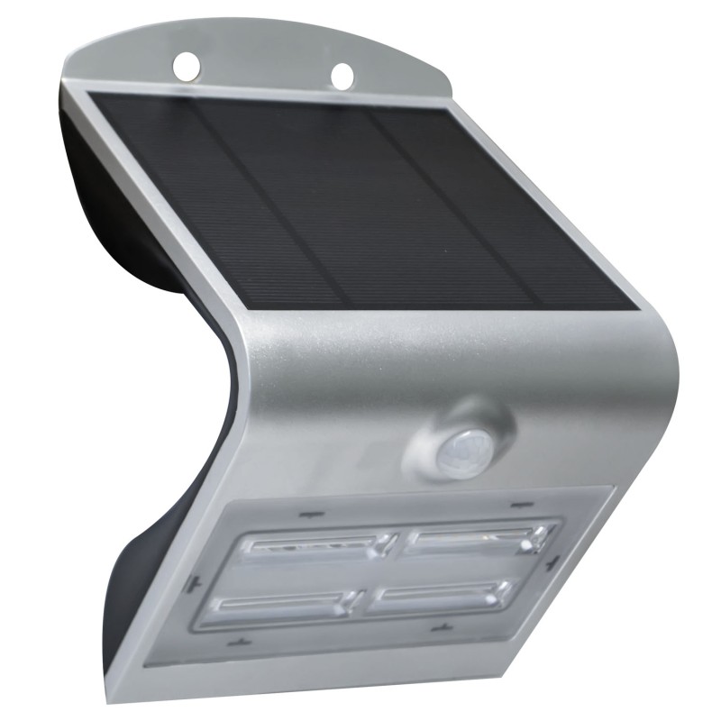 FARETTO SOLARE ARCADIA 3,2W DA ESTERNO SILVER FARETTO SOLARE ARCADIA 3,2W DA ESTERNO SILVER