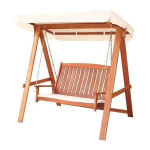 DONDOLO LEGNO MASSELLO IMPREGNATO 166X123X164 ESTERNO GIARDINO