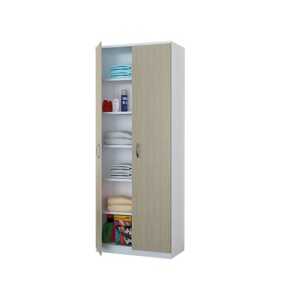 ARMADIO TUTTOPIANI BIANCO/OLMO -75 18 20