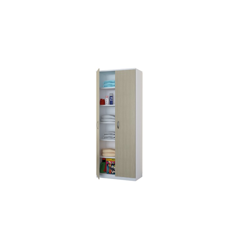 ARMADIO TUTTOPIANI BIANCO/OLMO -75 18 20 ARMADIO TUTTOPIANI BIANCO/OLMO -75 18 20