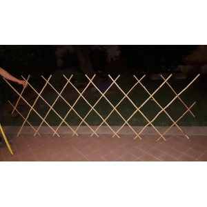 TRALICCIO IN BAMBU' ESTENSIBILE PER RECINZIONE CM.180X240