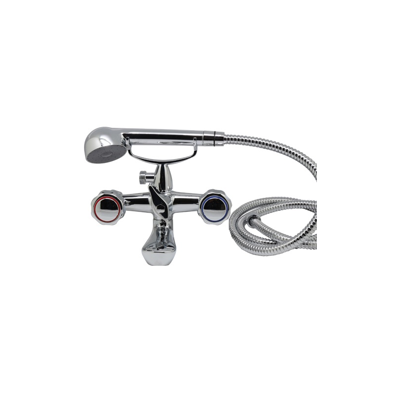 GRUPPO VASCA STANDARD CON DOCCIA MANOPOLE MOD. GLOBO ART.104 GRUPPO VASCA STANDARD CON DOCCIA MANOPOLE MOD. GLOBO ART.104
