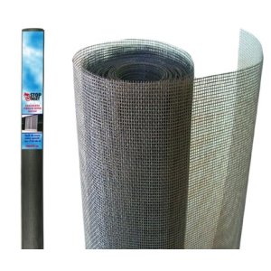 ZANZARIERA IN FIBRA DI VETRO GRIGIO MINIRO H1,2X2,5M