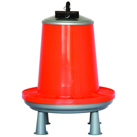 MANGIATOIA TRAMOGGIA IN PLASTICA PER POLLI KG. 5 -28280