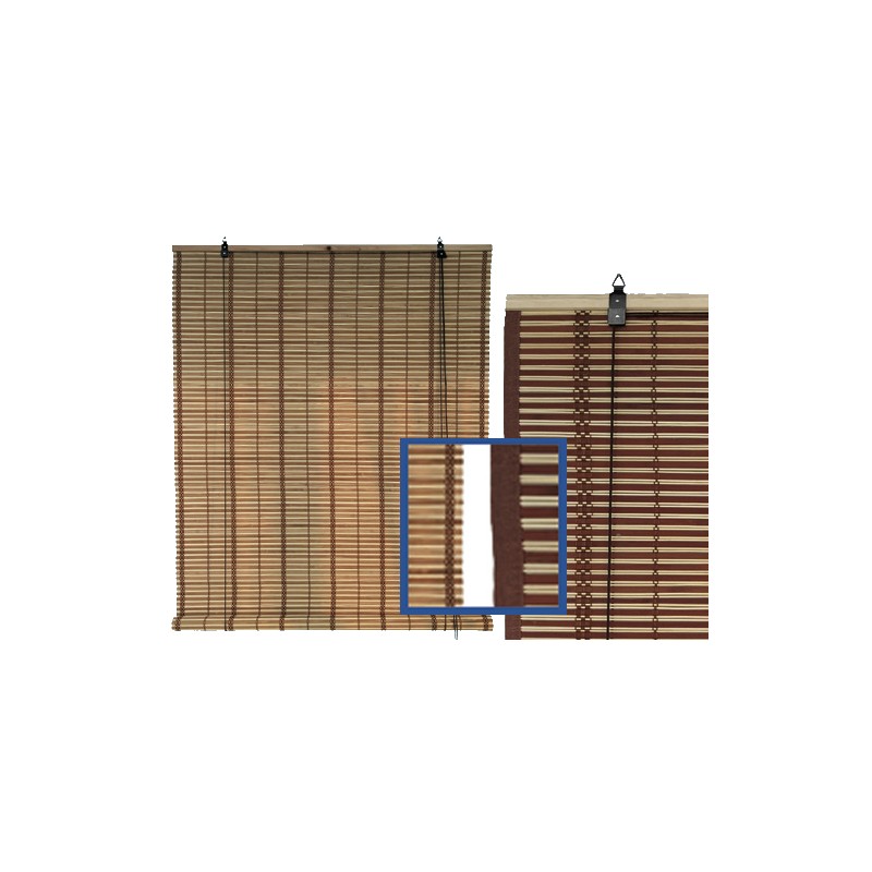 TAPPARELLA MIDOLLINO FOLK MARRONE BAMBOO 150XH300CM TAPPARELLA MIDOLLINO FOLK MARRONE BAMBOO 150XH300CM