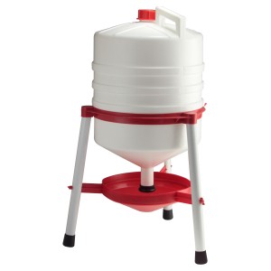 ABBEVERATOIO A LIVELLO COSTANTE IN PLASTICA PER POLLI LT.30 -28103