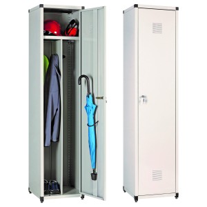 ARMADIO SPOGLIATOIO SPORCO PULITO METALLO 183X44X43 BRICO7G