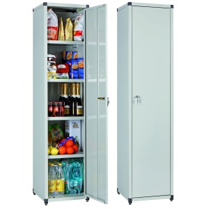 ARMADIO TUTTO PIANI METALLO 183X44X43 BRICO1G