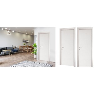 PANNELLO PORTA A BATTENTE  FRASSINO BIANCO 2100X700