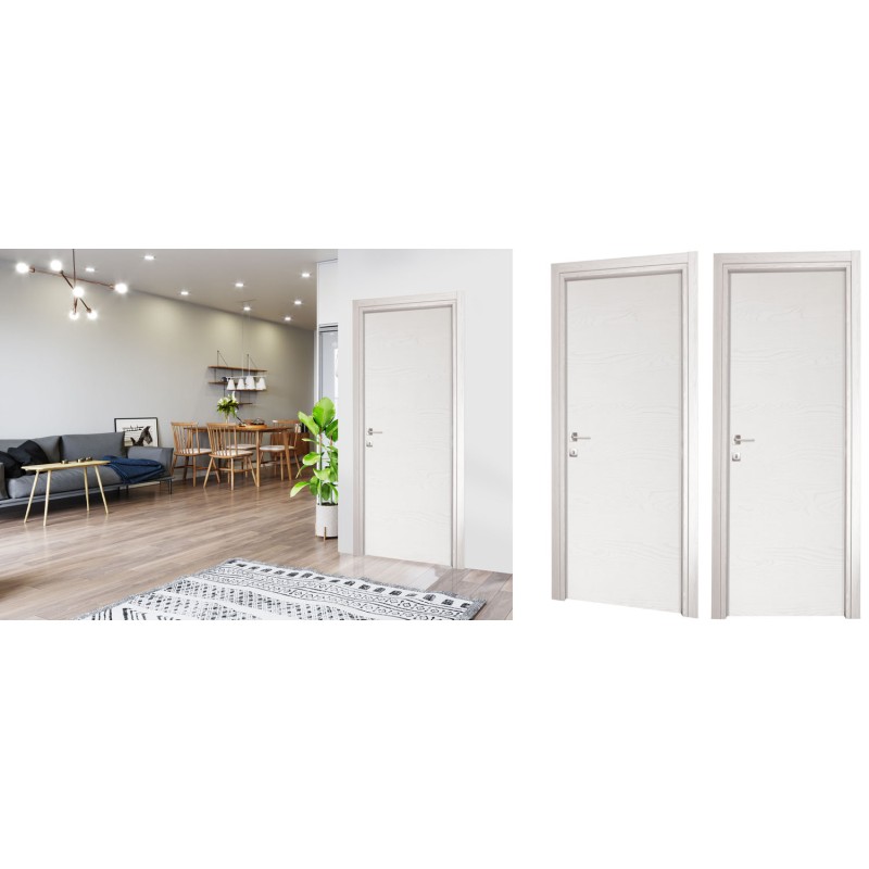 PANNELLO PORTA A BATTENTE FRASSINO BIANCO 2100X700 PANNELLO PORTA A BATTENTE FRASSINO BIANCO 2100X700