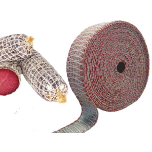 RETE ELASTICA PER SALUMI INSACCATI 14 QUADRI DIAMETRO 9MM ROTOLO 50 MT.