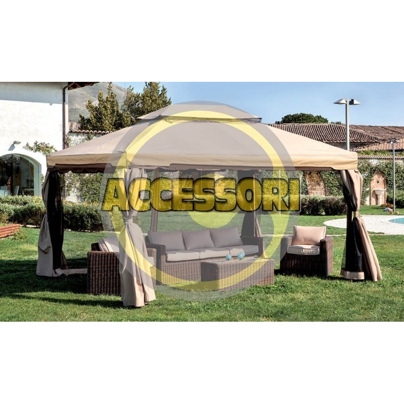 RICAMBIO SET 4 TELI MOSCHIERA PER GAZEBO ADVENTURE MAGNUM 360X480 ZANZARIERE RICAMBIO SET 4 TELI MOSCHIERA PER GAZEBO ADVENTURE MAGNUM 360X480 ZANZARIERE