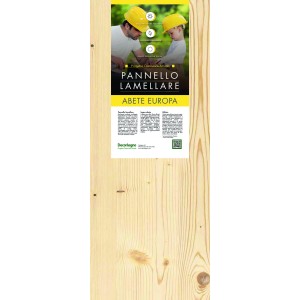 TAVOLA LEGNO ABETE LAMELLARE PIALLATO  CM.1,8X100X30