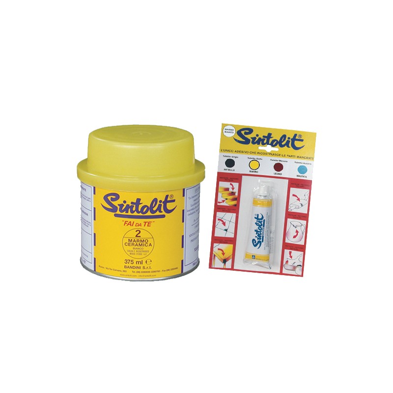 SINTOLIT TUBETTO STUCCO PER MARMO BIANCO ML.60 SINTOLIT TUBETTO STUCCO PER MARMO BIANCO ML.60