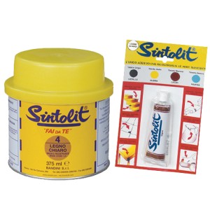 SINTOLIT TUBETTO STUCCO PER LEGNO CHIARO E SCURO ML.60